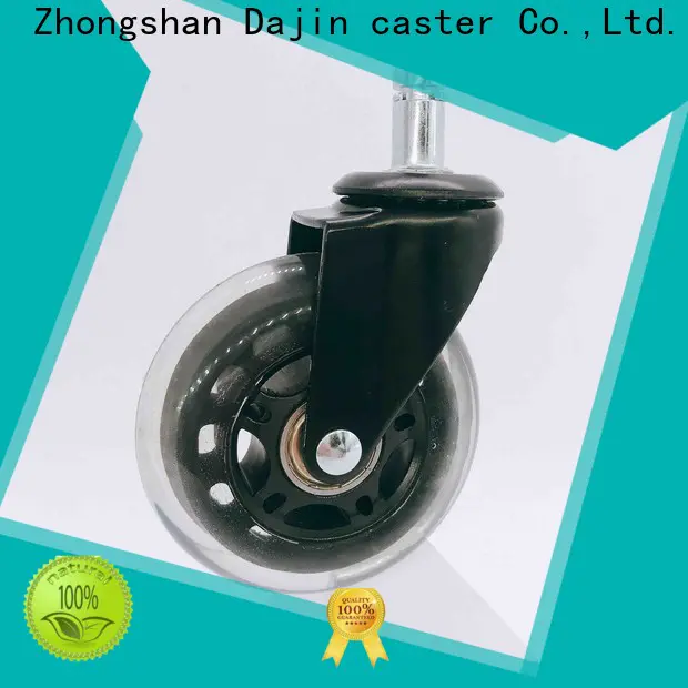Dajin caster office 76mm rollerblade wheels at discount