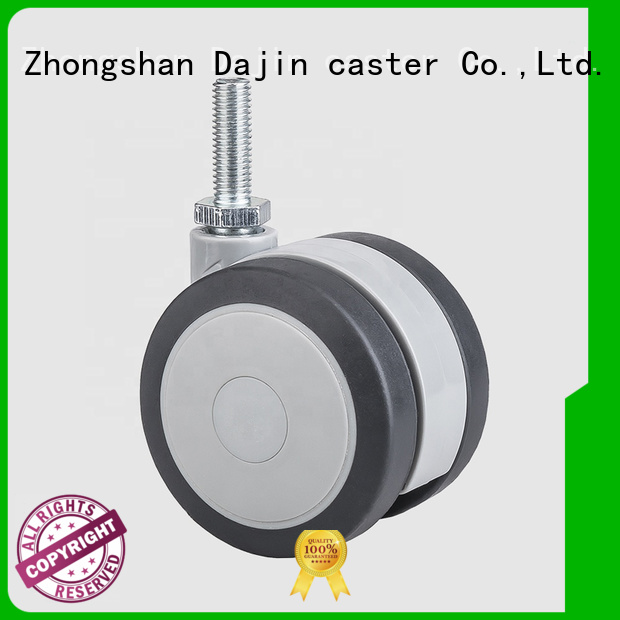 Dajin caster threaded stem casters durable for equipment