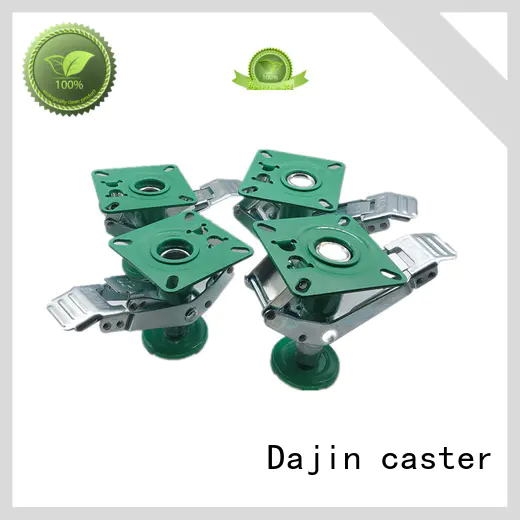 Dajin caster caster caster floor lock food service wheel style