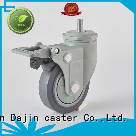 medium plastic caster wheels custom service bearing