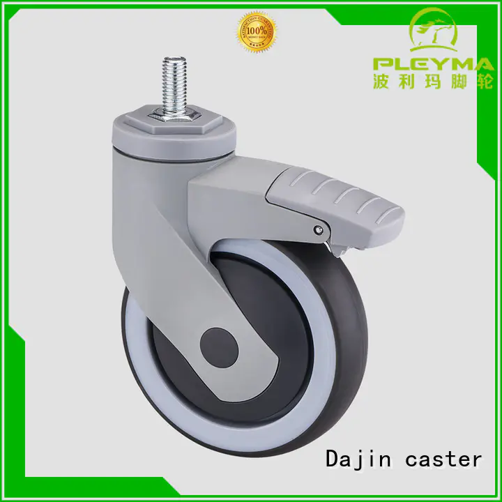 Dajin caster popular heavy equipment casters durable for trolley