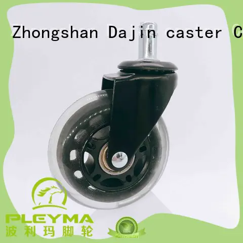 Dajin caster pu rollerblade casters for wholesale