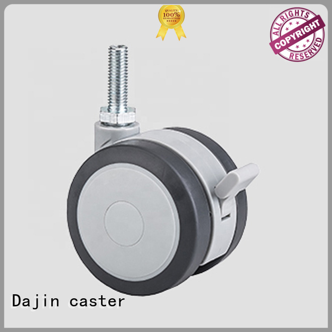 Dajin caster industrial steel casters low cost for equipment
